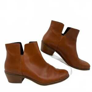 Cole Haan Brown Leather Ankle Booties | Women’s Size 10